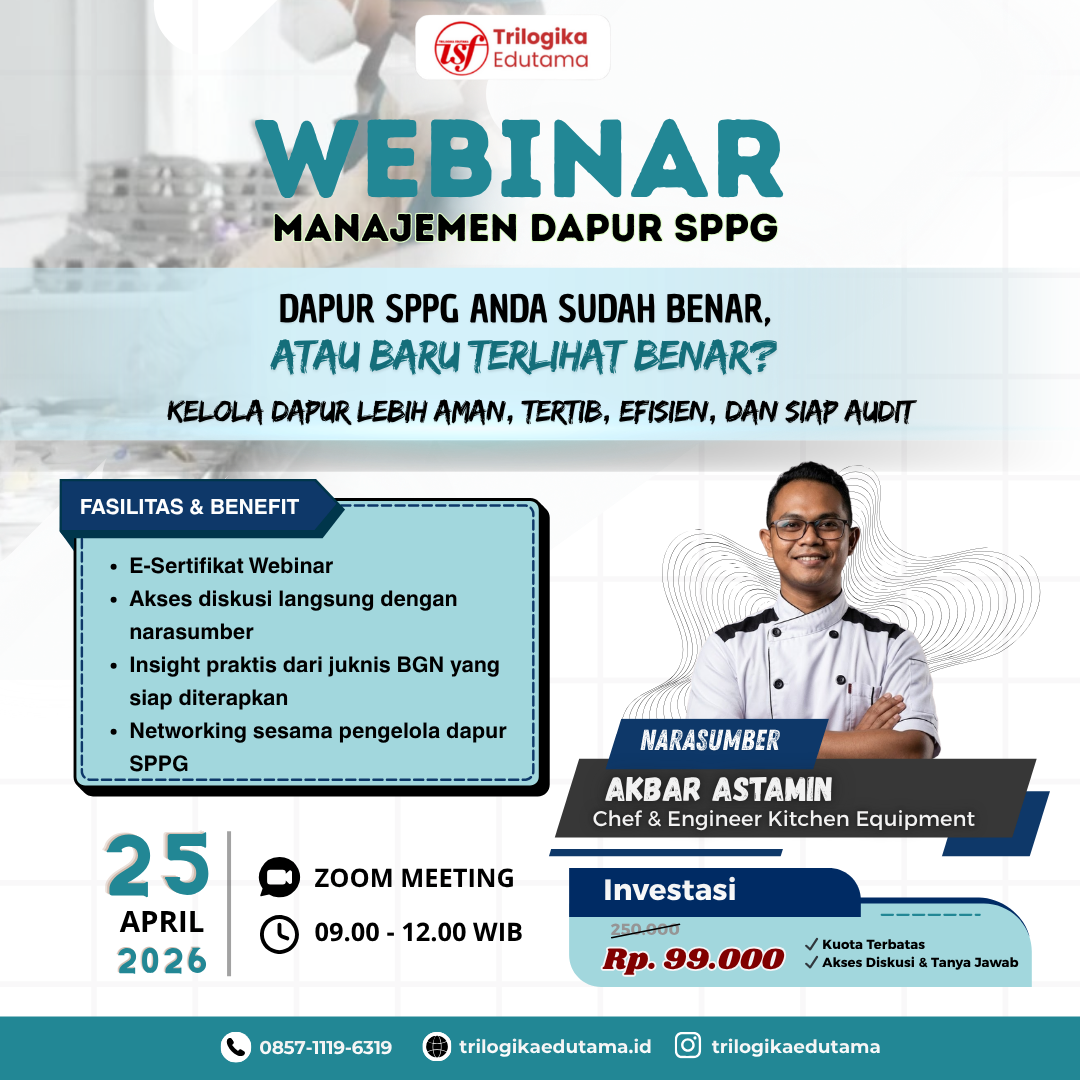 WEBINAR MANAJEMEN DAPUR SPPG